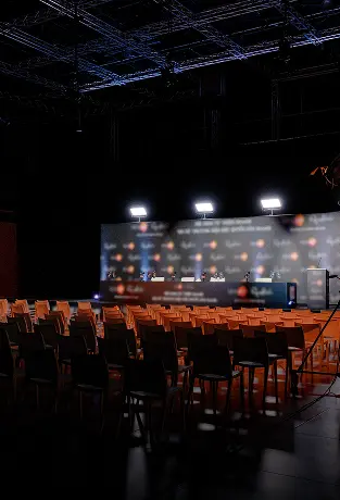press conference